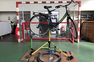 Workshop fiets herstellen